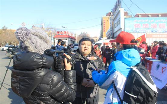马南书记接受采访