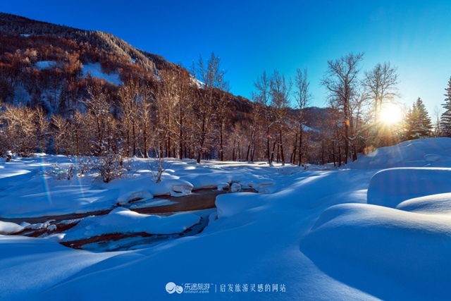 穿山越岭 倾听克兰峡谷的冬日密语